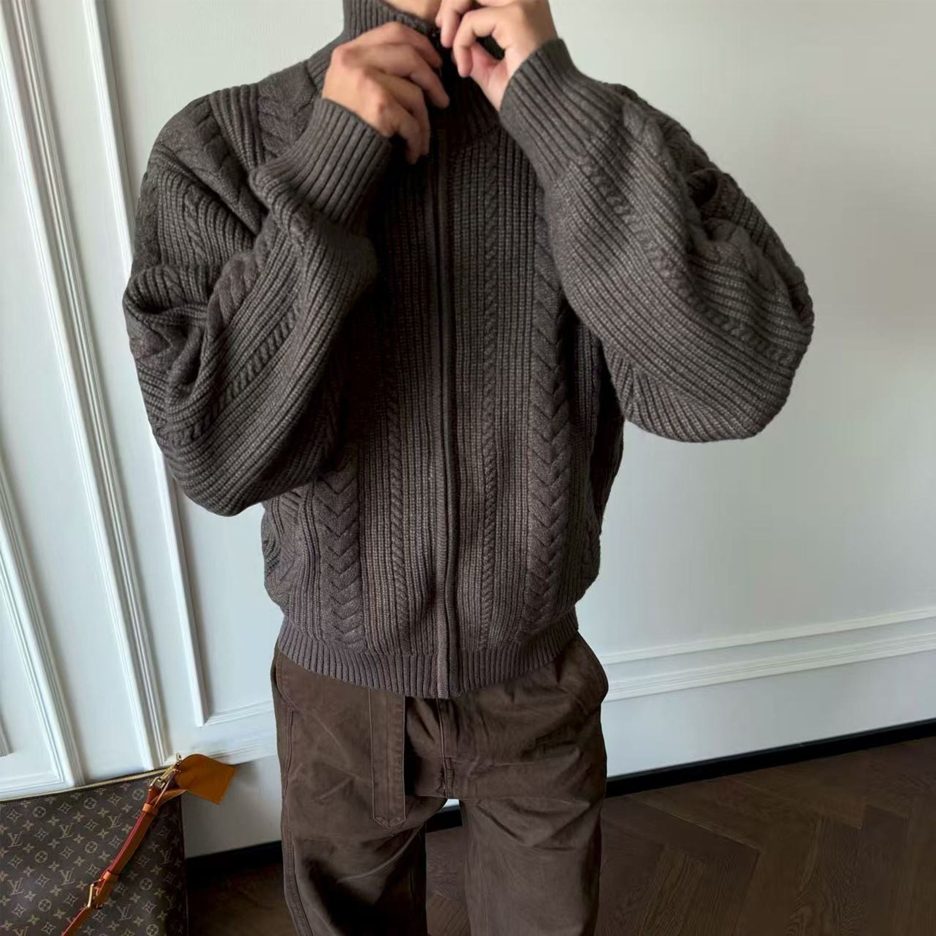 Bequemer Strickcardigan