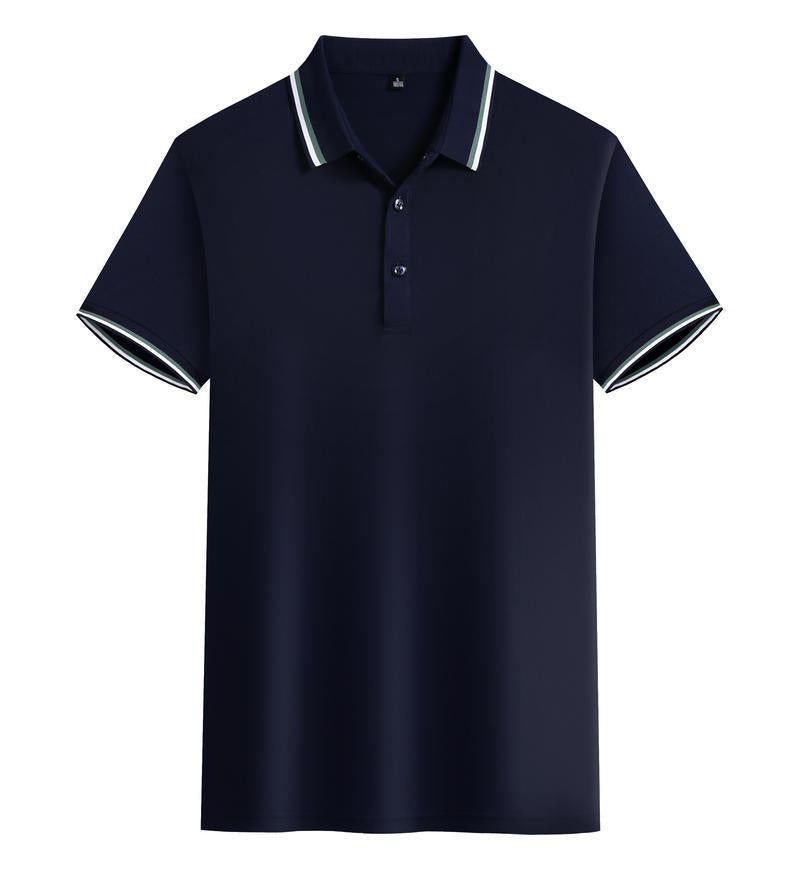 Kurzes Poloshirt für Herren – Bild 8 | LuxeStyle