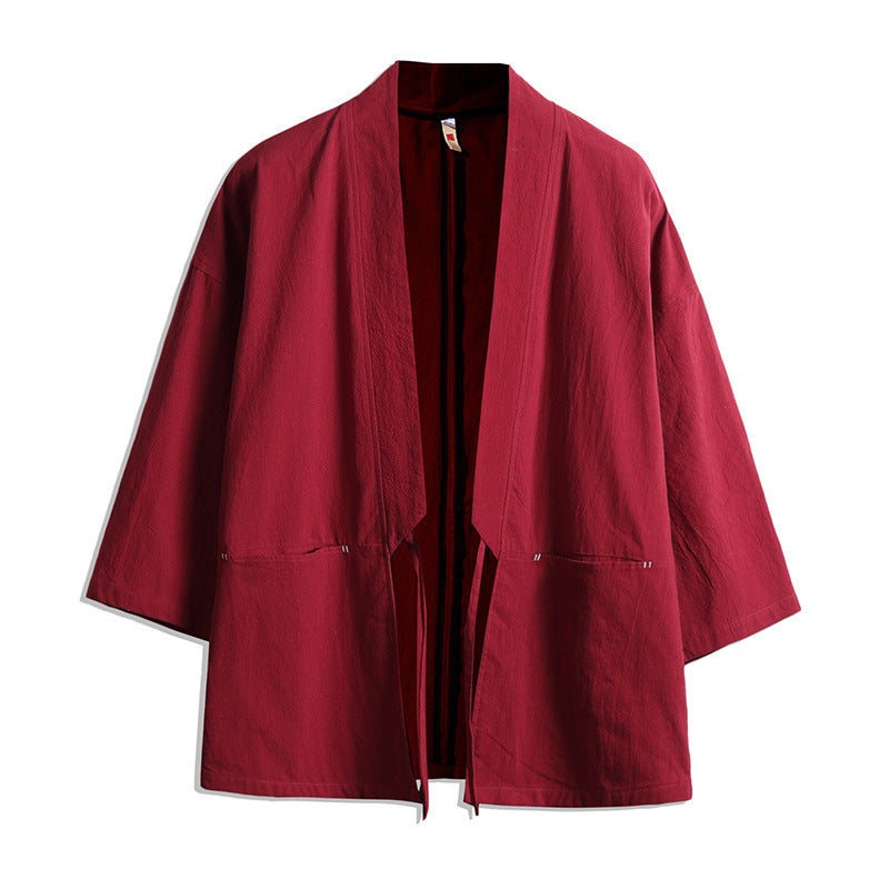 Retro Taoist Robe Zen Jacke für Herren