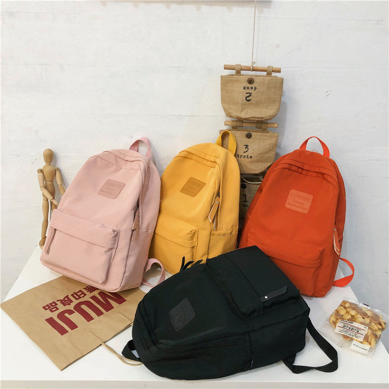 Retro-Schulranzen für Mädchen – 18" Nylon – Bild 7 | LuxeStyle