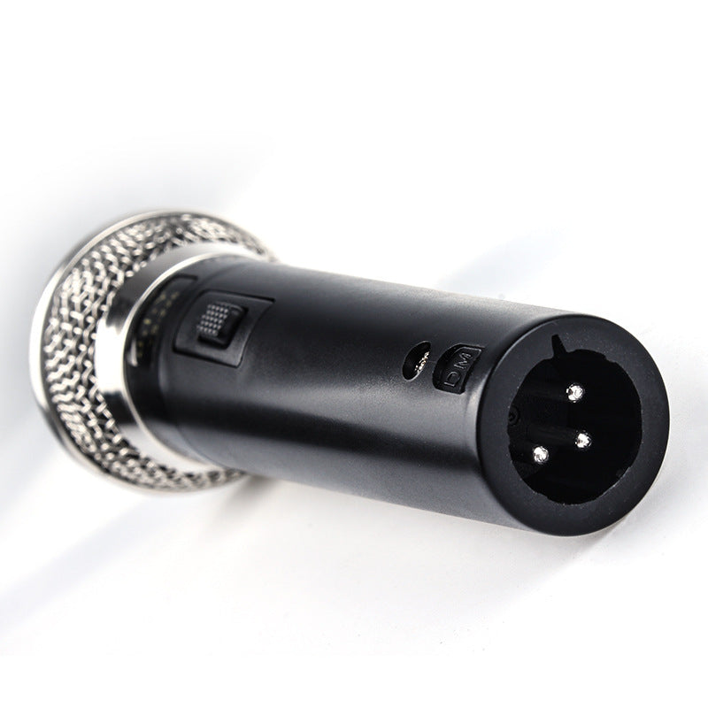 Kabelgebundenes Mikrofon mit Soundkarte