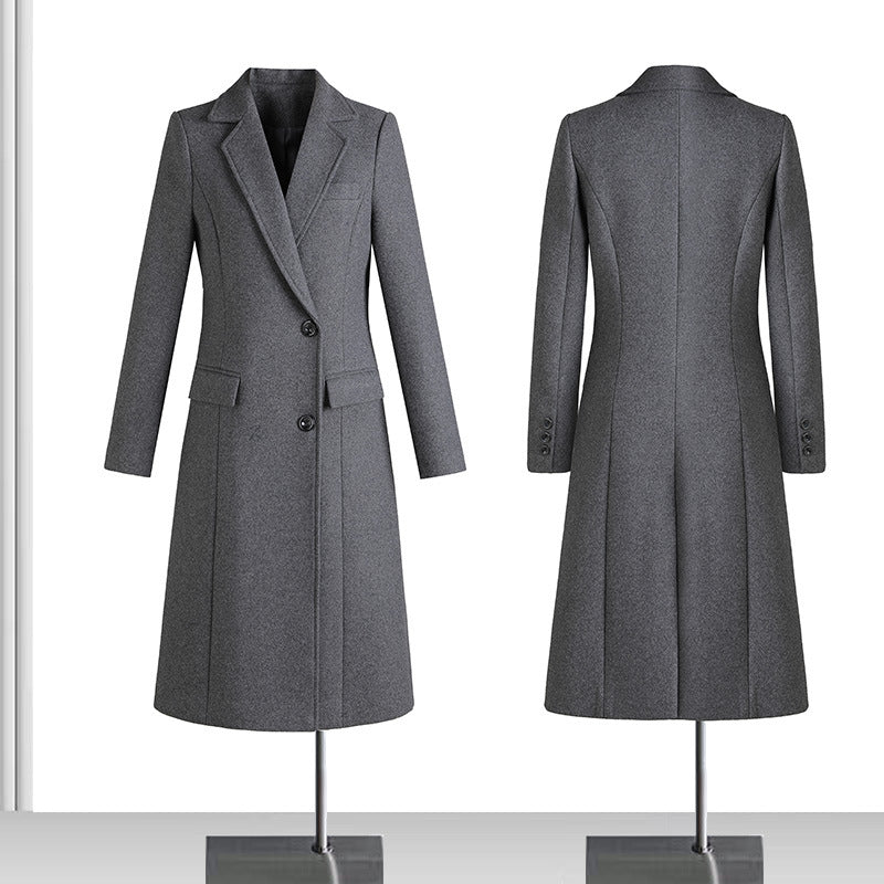 Eleganter Wollmantel für Business & Alltag