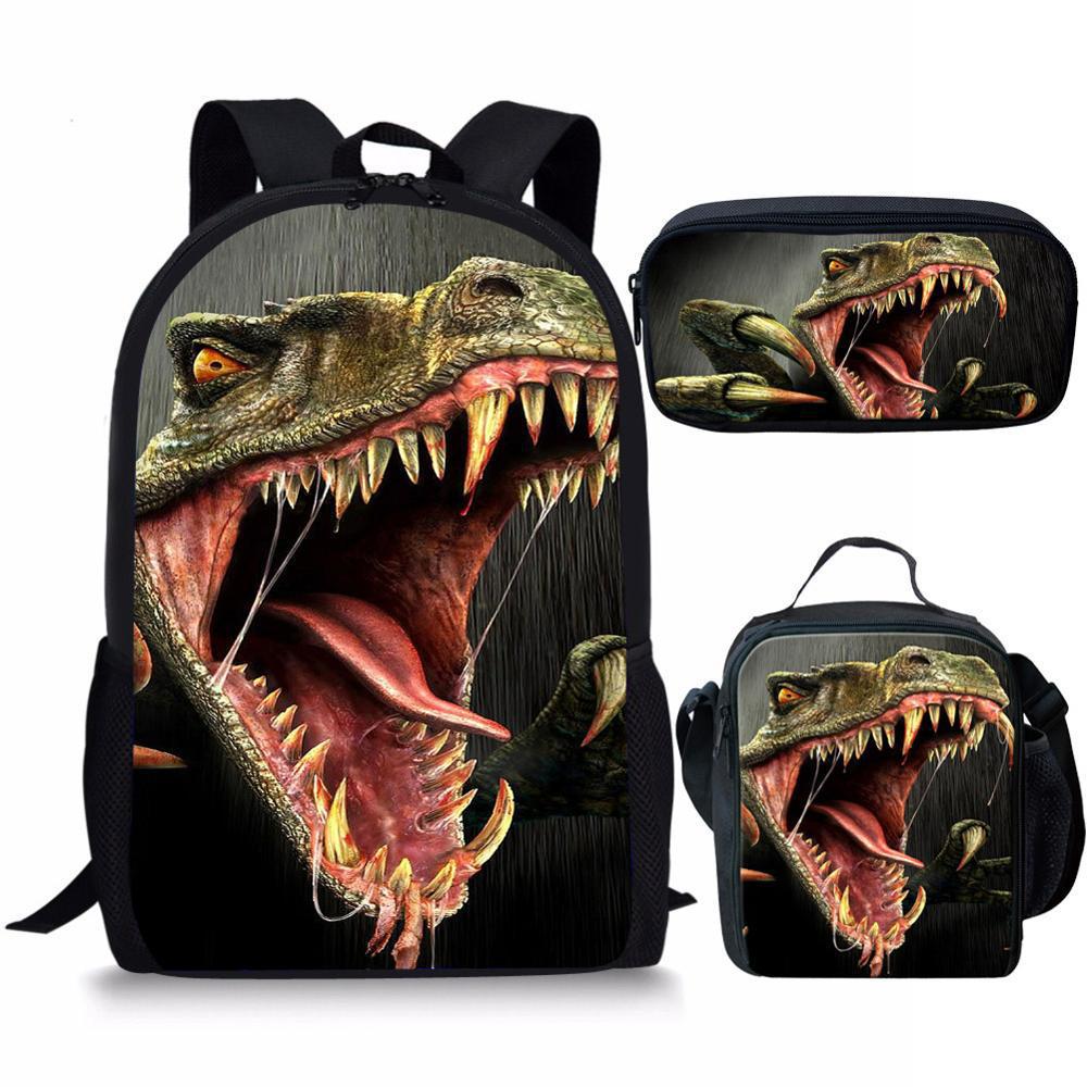 Dinosaurier Rucksack-Set für Kinder – Bild 2 | LuxeStyle