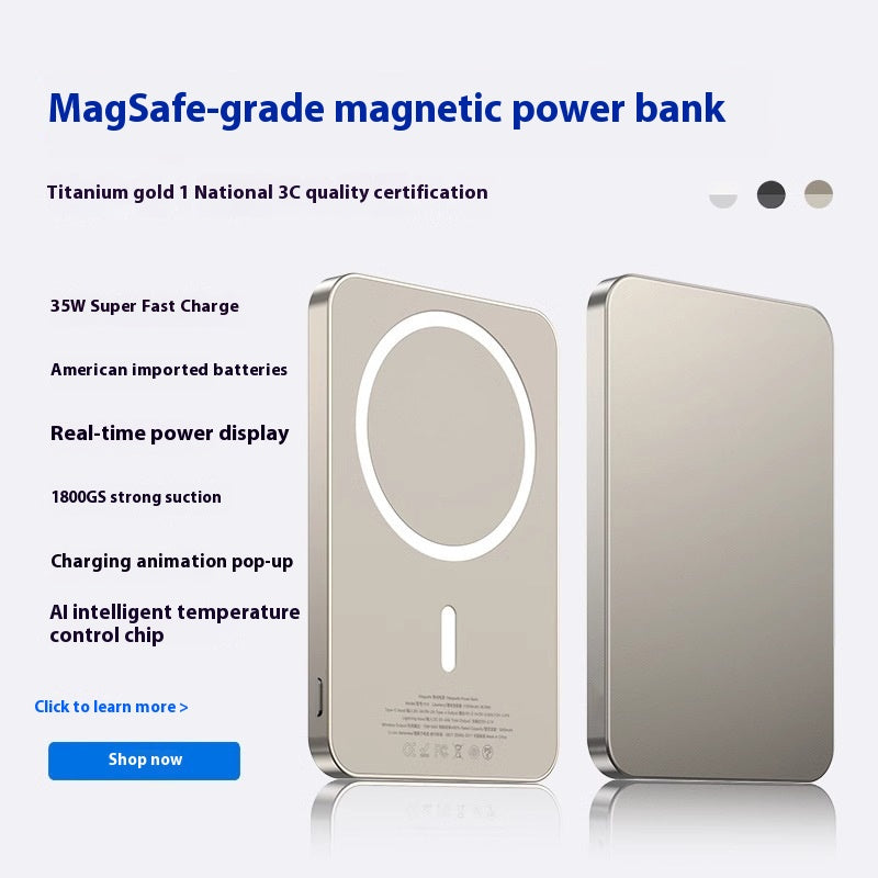 Magnetische kabellose Powerbank