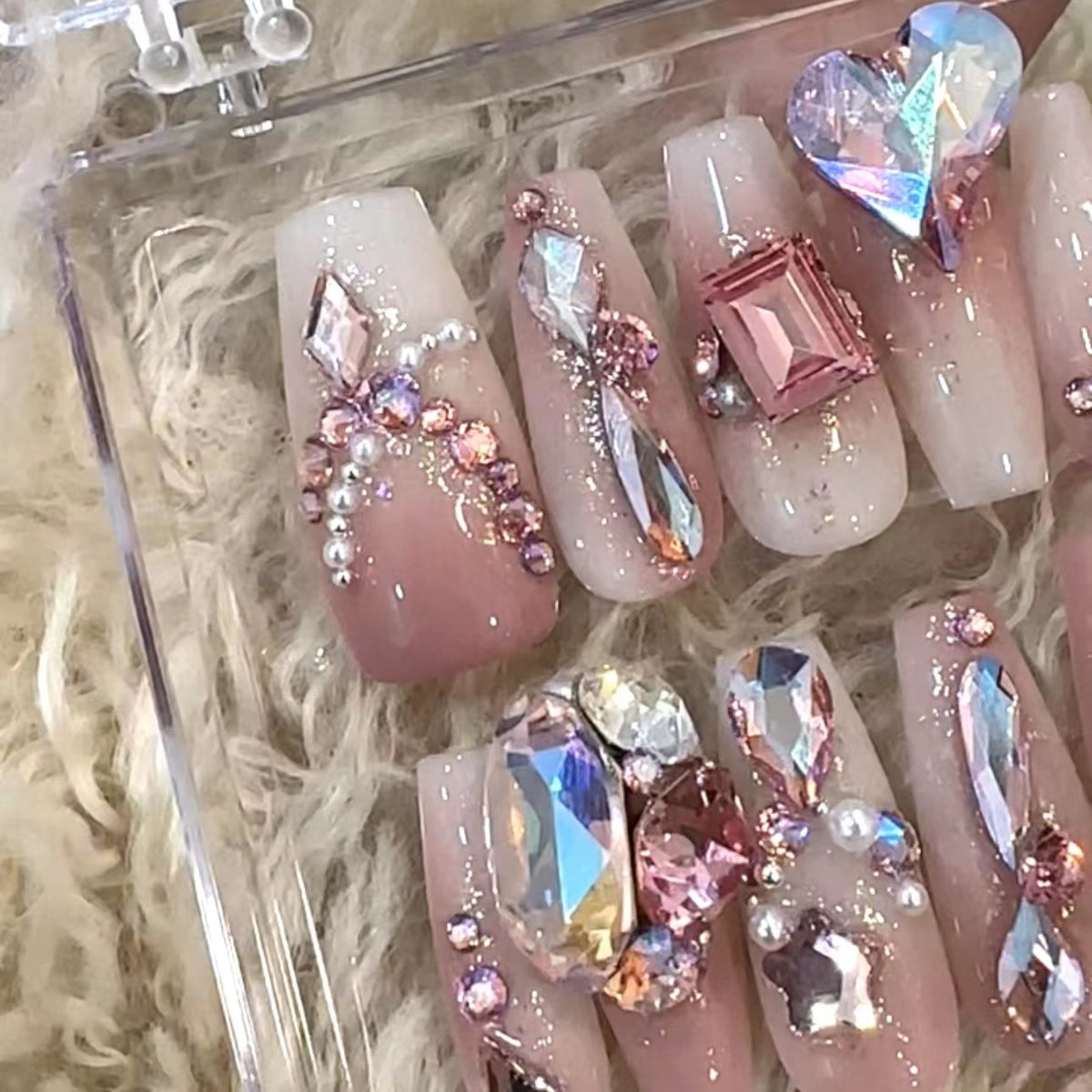 Sweet Peach Rum Nagel-Tips für individuelles Design – Bild 6 | LuxeStyle