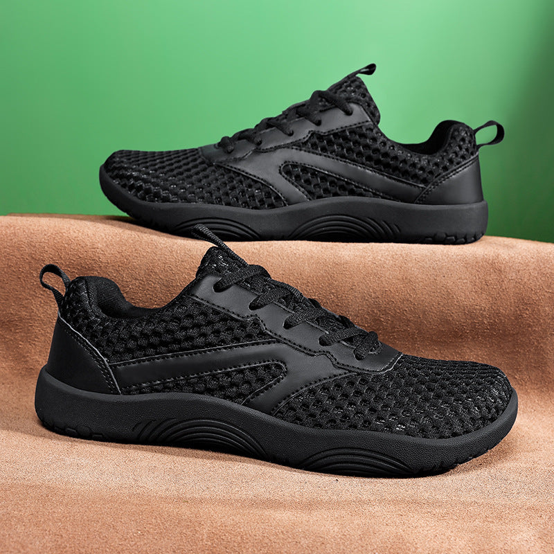 Atmungsaktive Herrenschuhe für breite Füsse