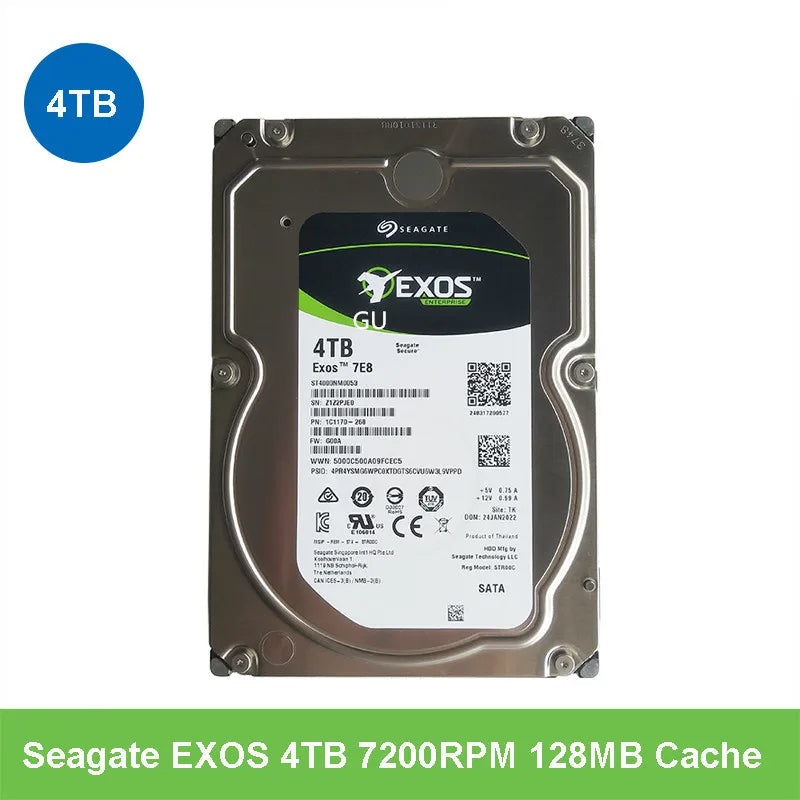 Seagate Exos Enterprise Helium Festplatte 10 TB