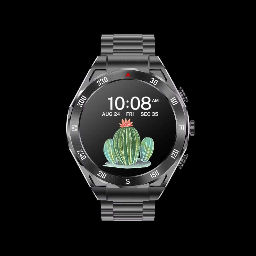 LuxeStyle Smartwatch «SmartOne» · Fitness & Anrufe – Bild 4 – LuxeStyle Schweiz