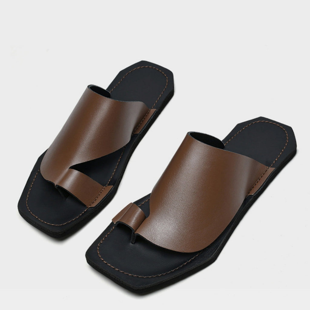 Herren Outdoor-Pantoletten mit Zehenriemen