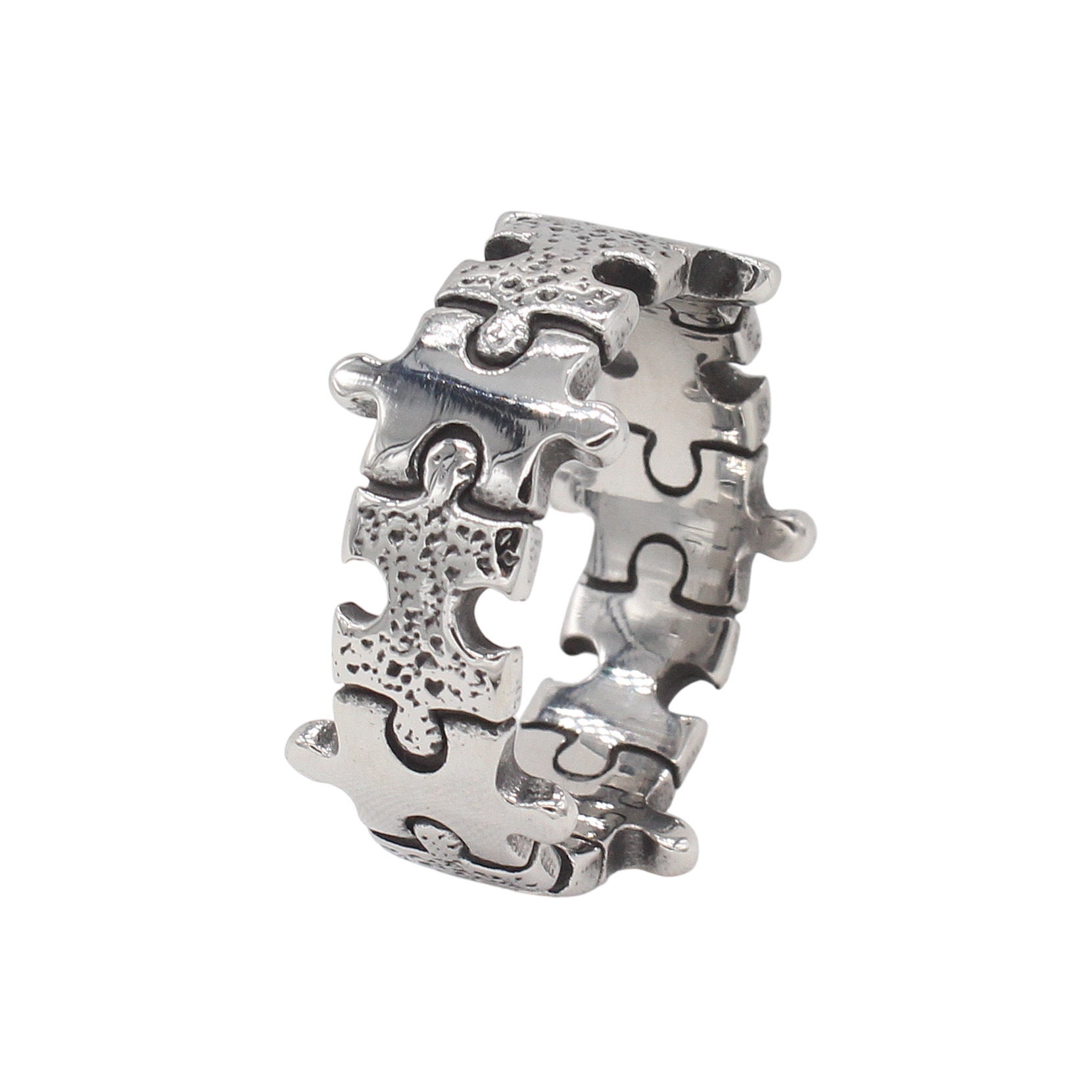 Personalisierter Antik-Stil Geometrischer Ring