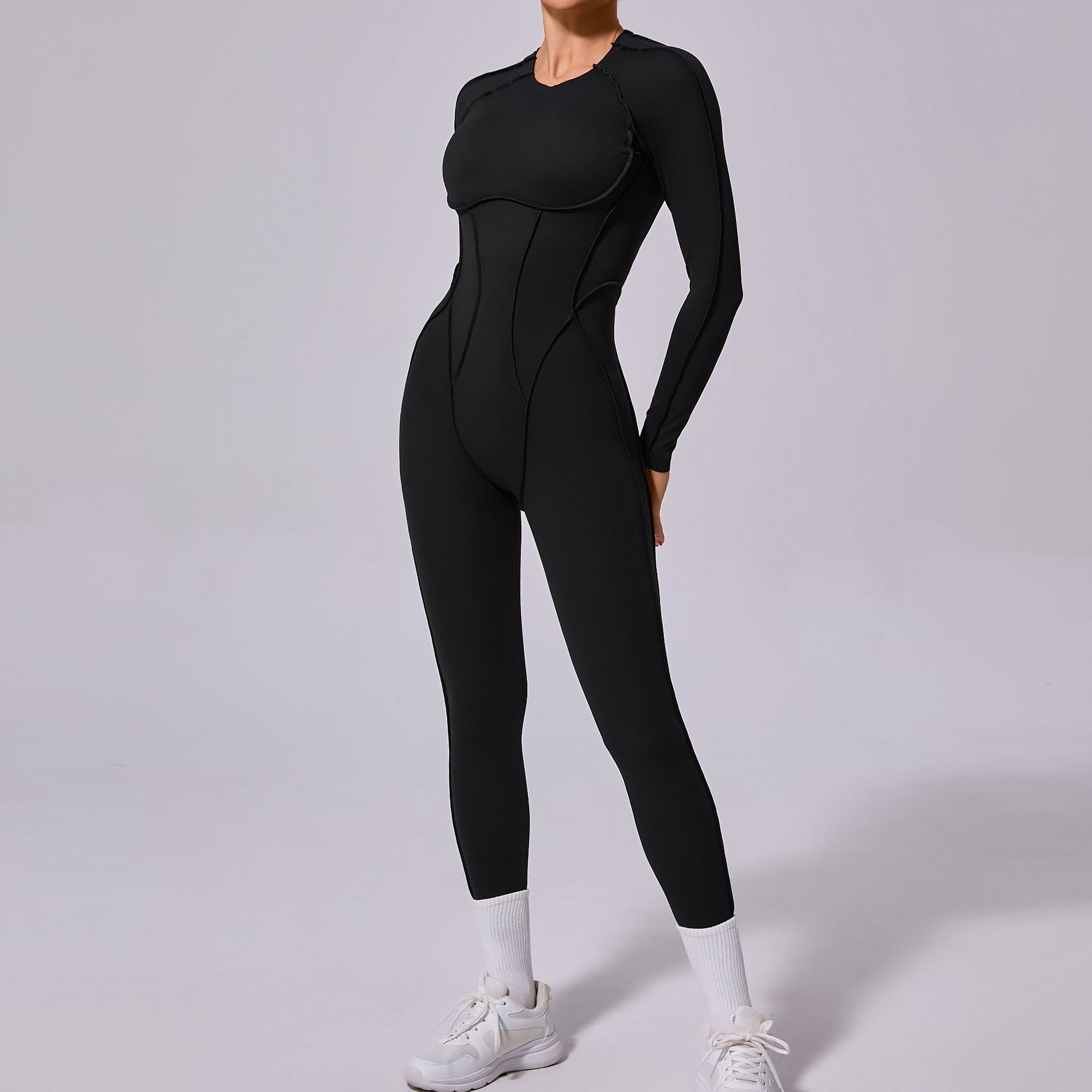 Rückenfreier Yoga-Jumpsuit für Damen