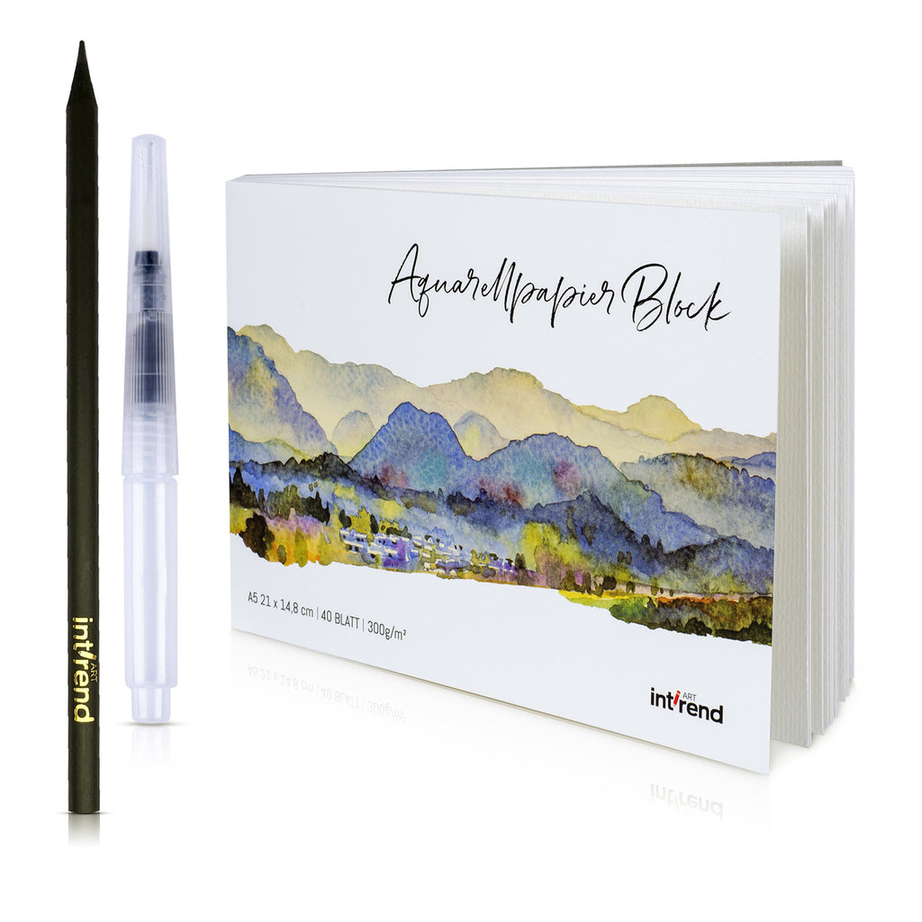 Aquarell-Skizzenbuch aus Holzschliff A4