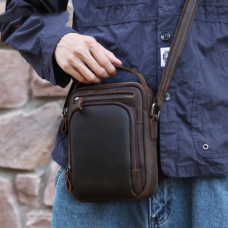 Vintage Messenger Bag aus Leder – Bild 1 | LuxeStyle