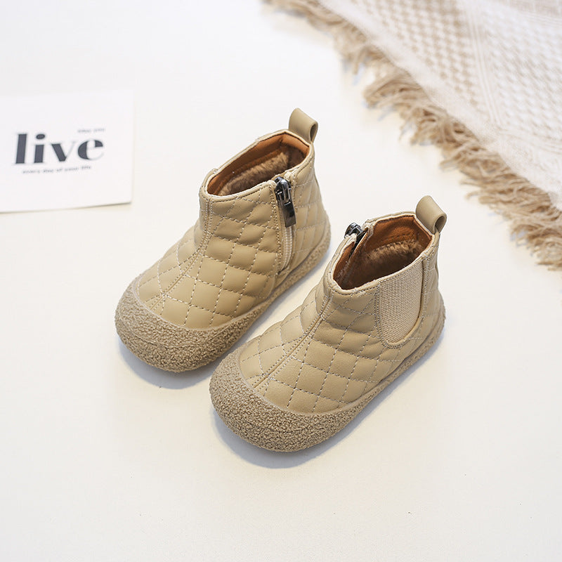 Warme Kinder Winterstiefel mit weicher Sohle – Bild 2 | LuxeStyle