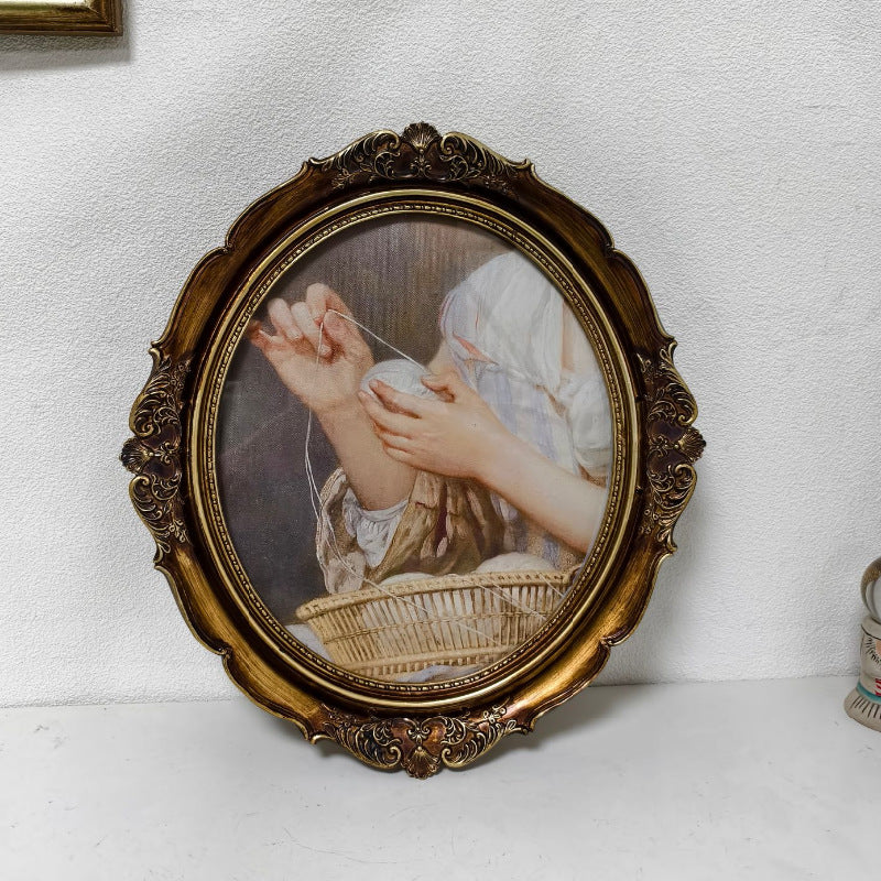 Resin-Vintage-Fotoalbum Wohnraum Deko