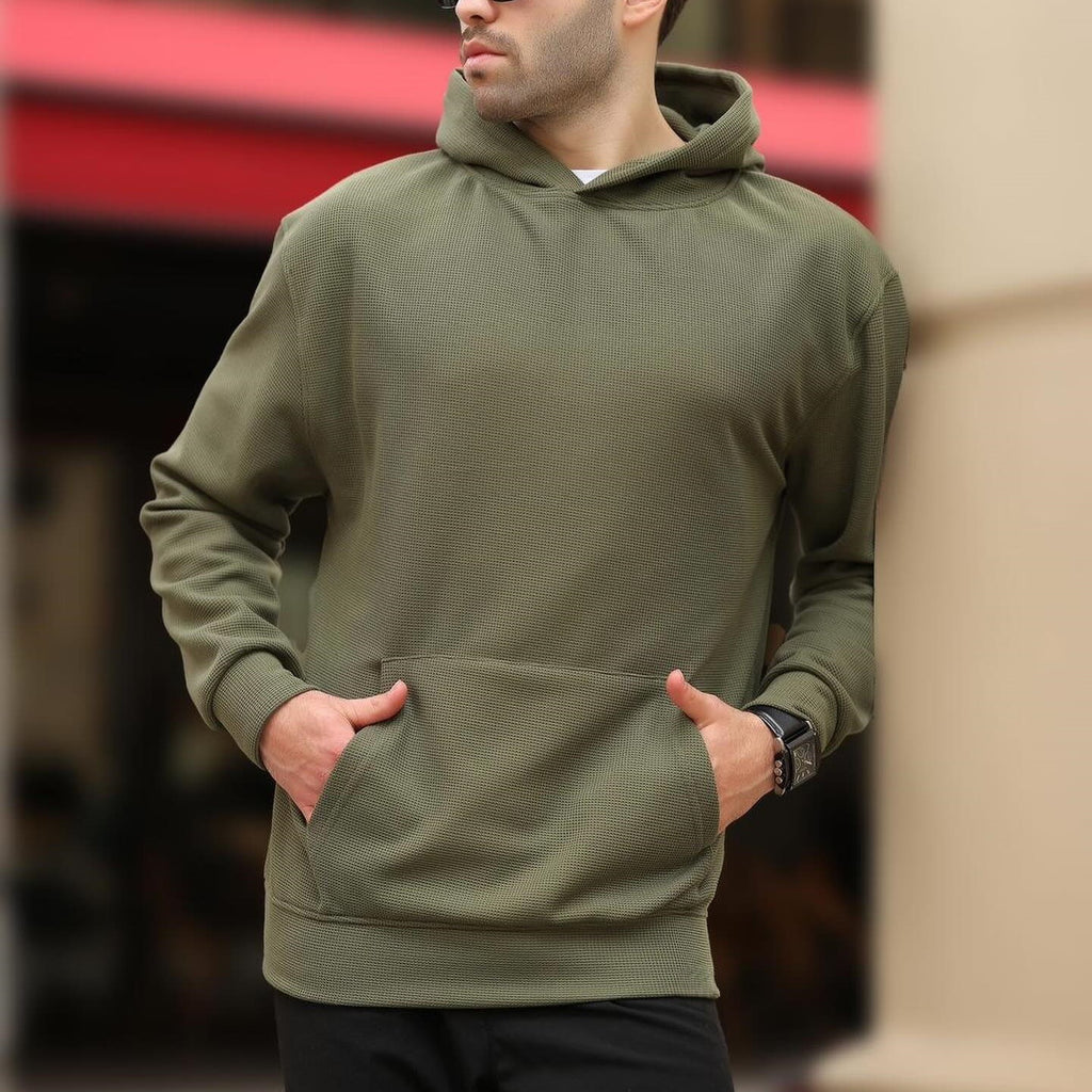 Herren Casual Langarm Hoodie