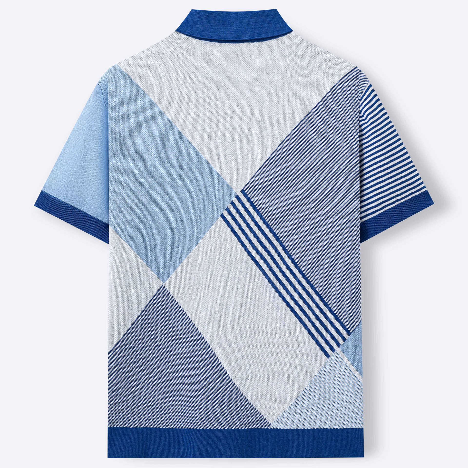 Color-Block Kurzarmshirt für Herren