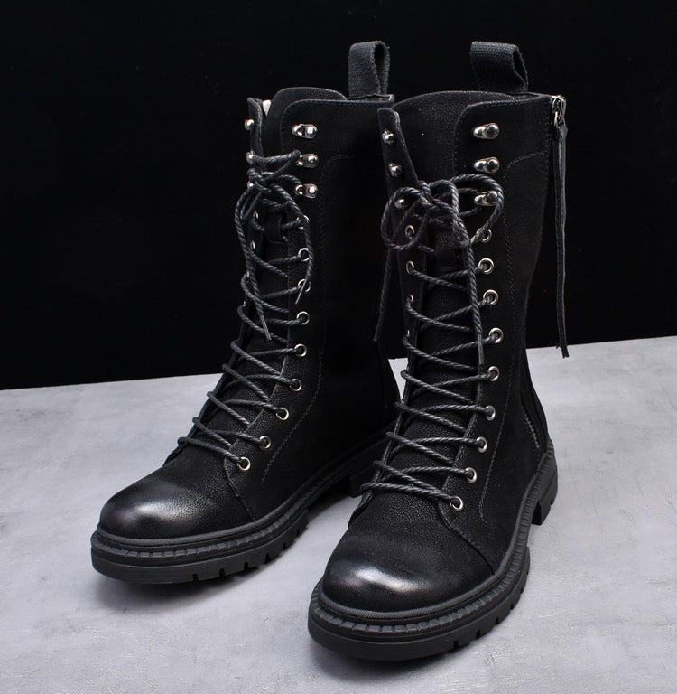 Herren-Cowboystiefel mit runder Zehenpartie – Bild 4 | LuxeStyle