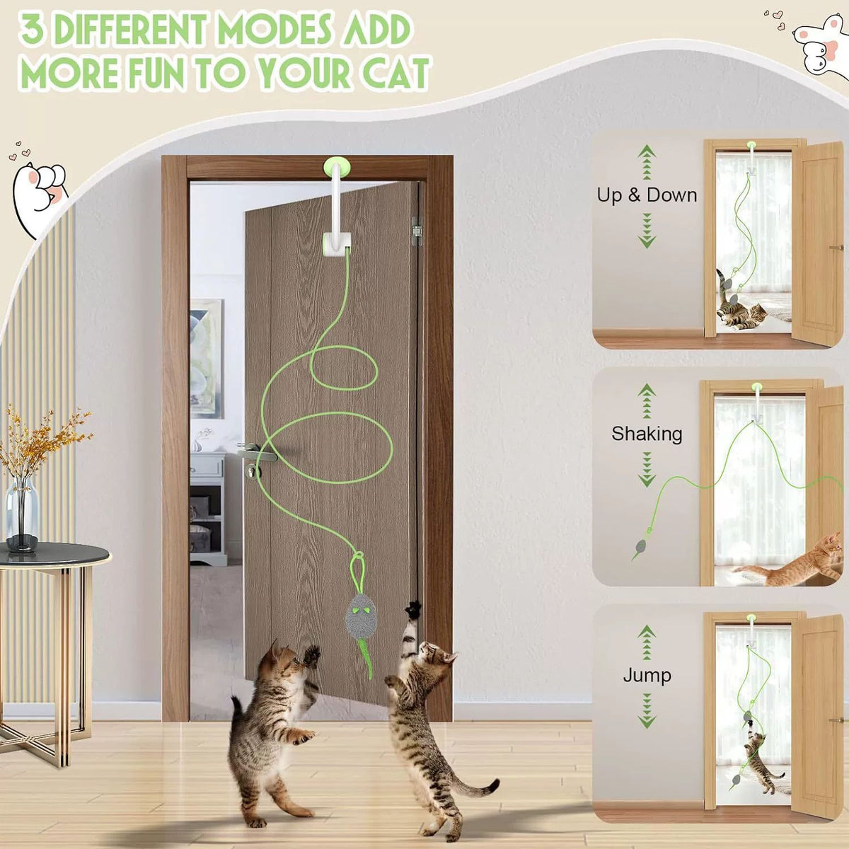 Vogel-Katzenspielzeug mit Soundeffekt | LuxeStyle