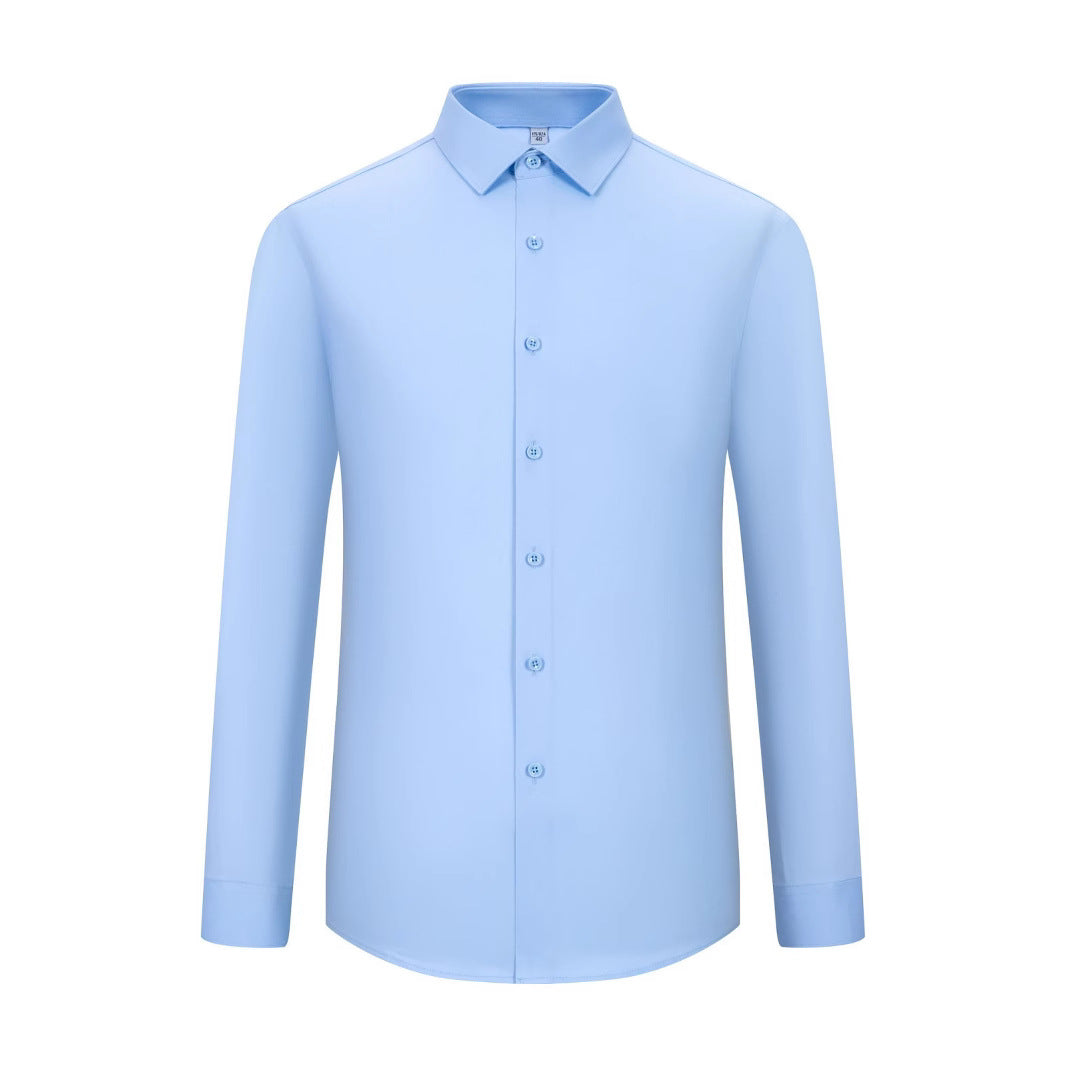 Herren Langarmhemd aus Bambusfaser – Bild 6 | LuxeStyle