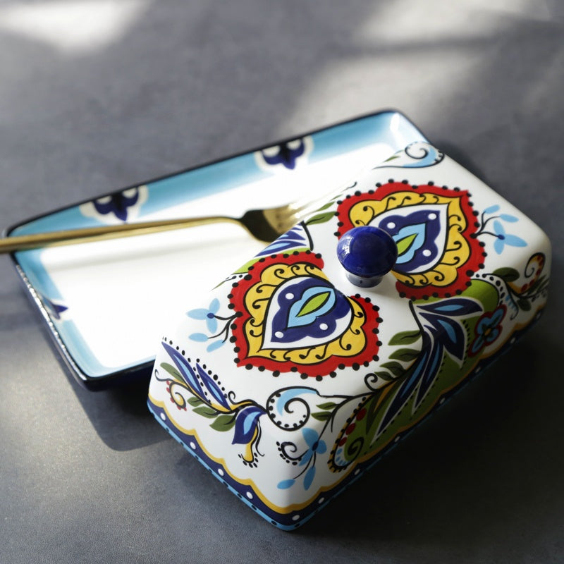 Keramik-Butterdose mit Deckel – Bild 2 | LuxeStyle