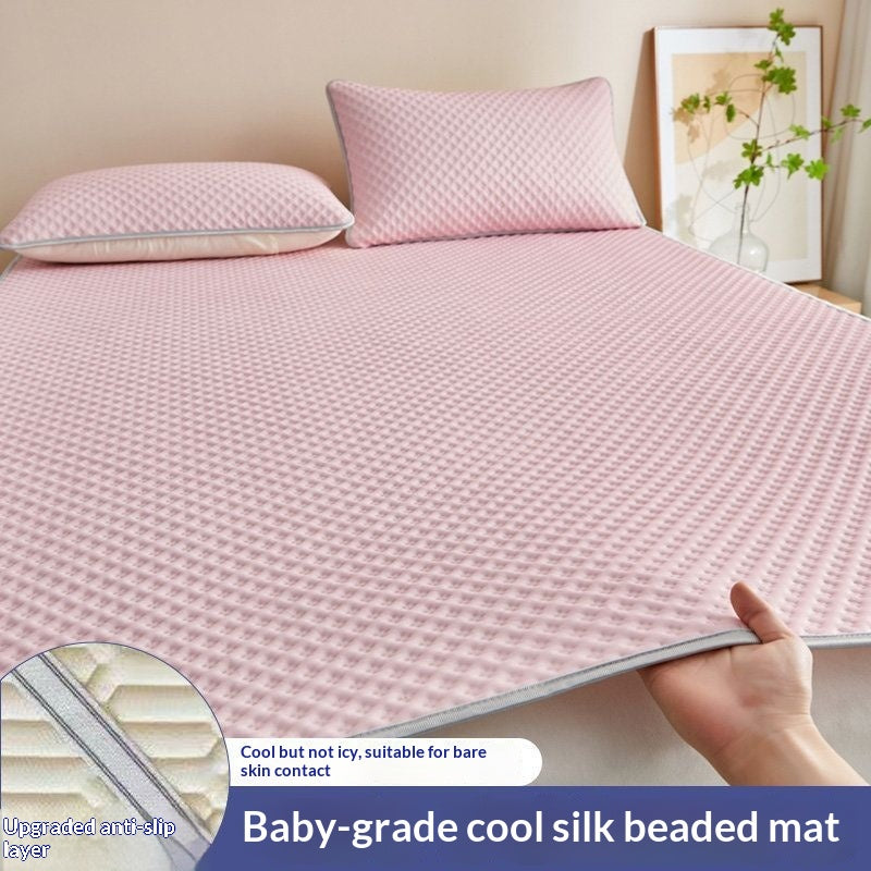 Atmungsaktive Eisseiden-Kühlmatte für den Sommer