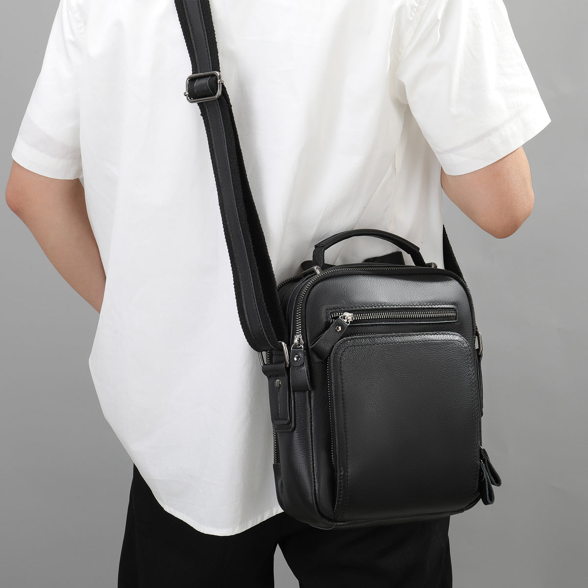 Retro-Leder-Tasche – Bild 10 | LuxeStyle