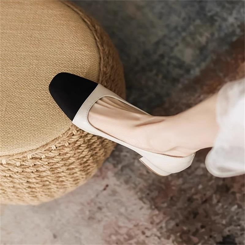 Damen Pumps im Chanel-Stil mit Chunky-Absatz – Bild 7 | LuxeStyle