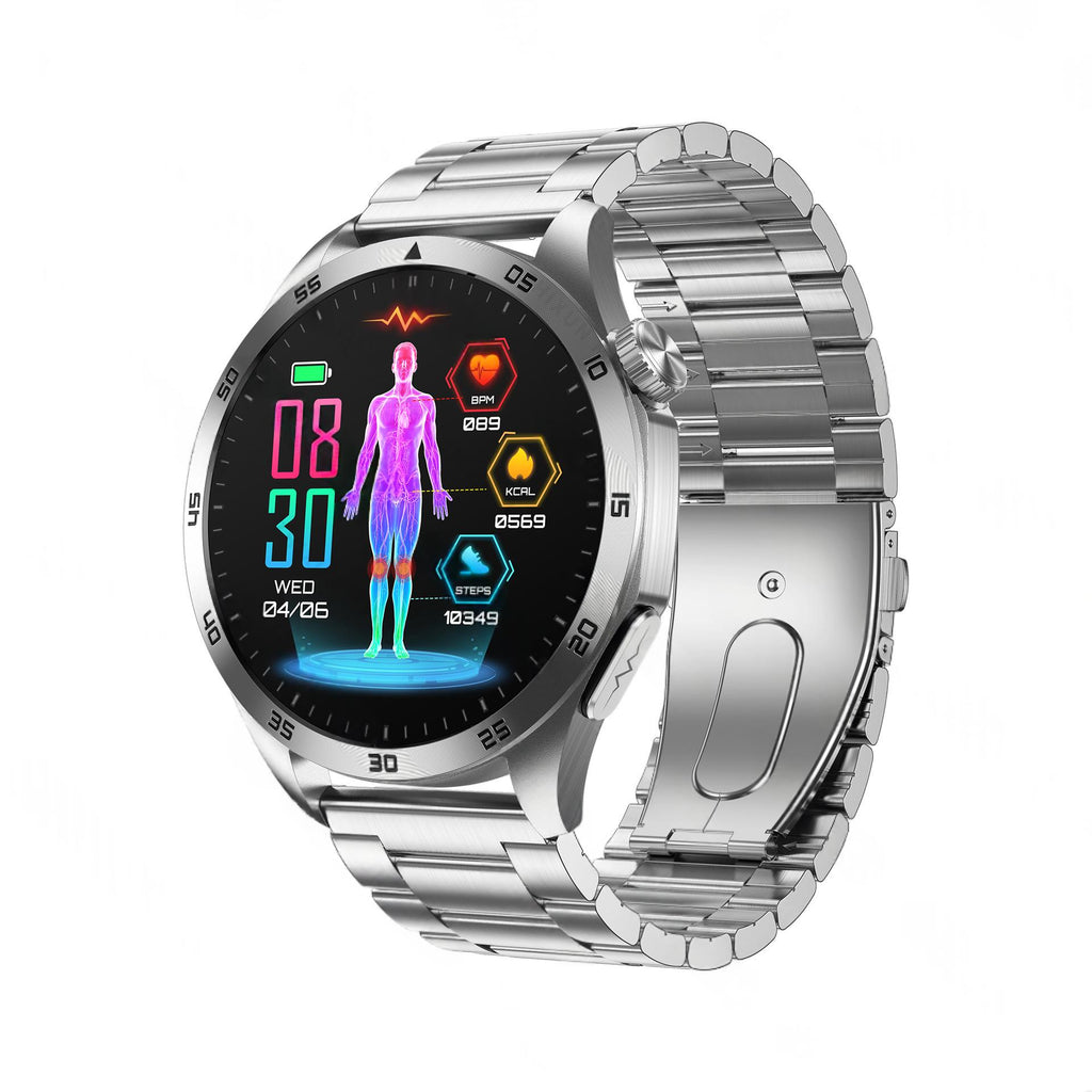 Silikon Smartwatch mit Bluetooth & Gesundheitsfunktionen – Bild 4 | LuxeStyle