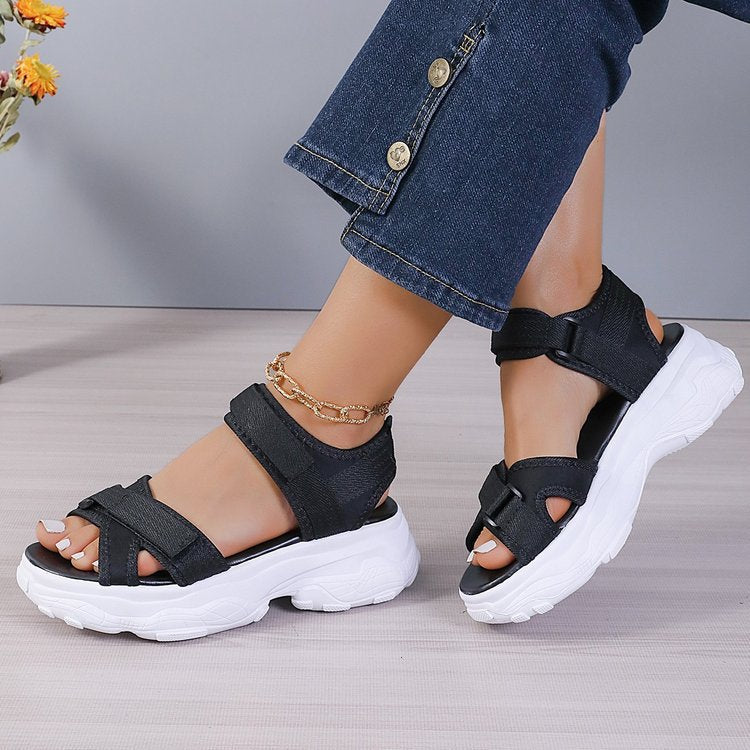 Plateau-Sandalen für Damen | LuxeStyle