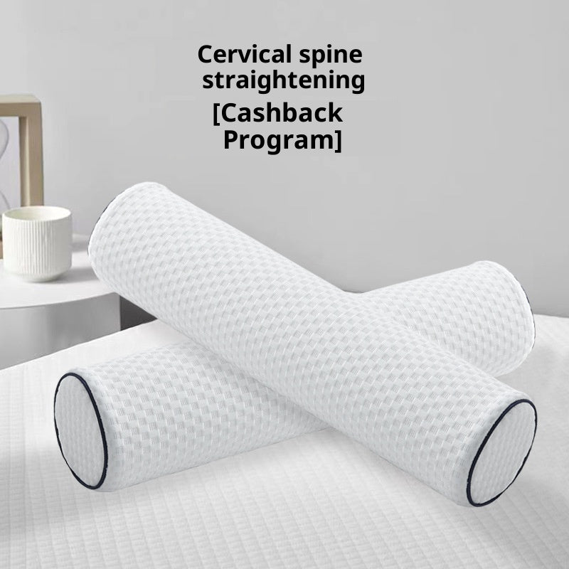 Zylindrisches Nackenkissen aus Memory-Schaum – Bild 3 | LuxeStyle