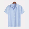 Retro Plaid Kurzarmhemd für Herren