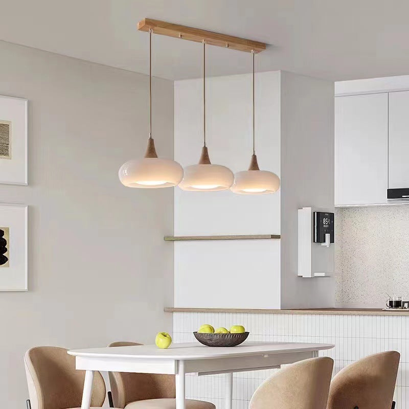 Retro Bauhaus Glaslampe
