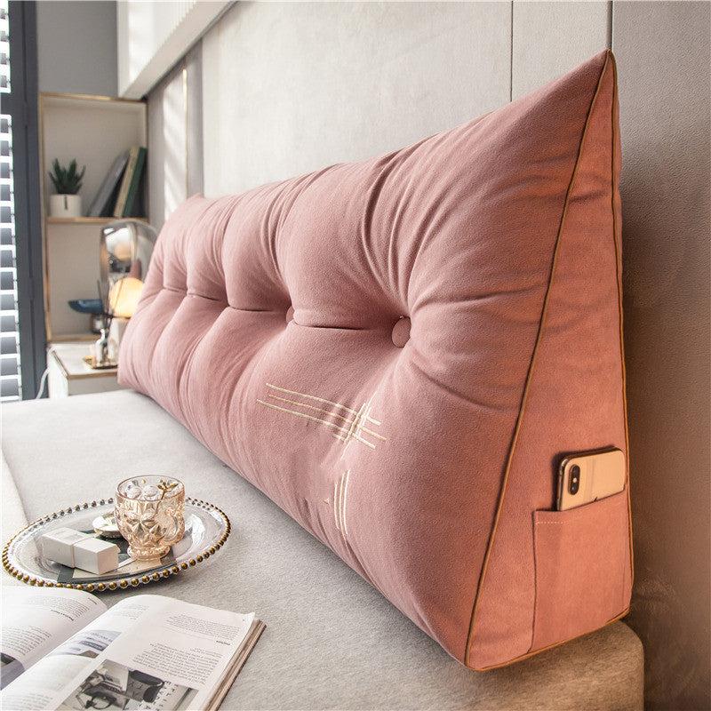 Pillow Soft Dreieckiges Rückenkissen für Sofas – Bild 6 | LuxeStyle