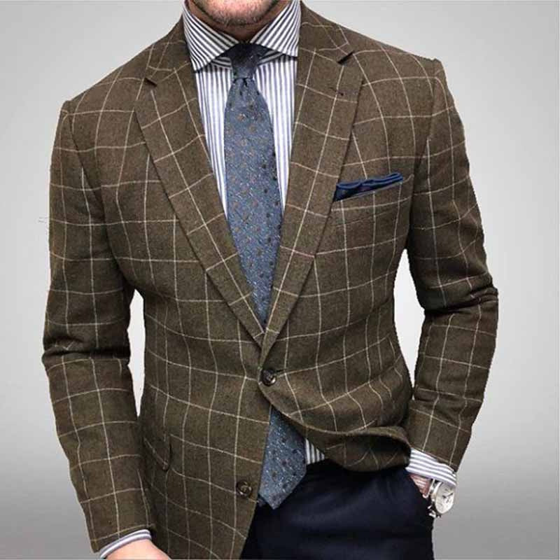 Sakko Slim-Fit Britischer Stil – Ansicht 2