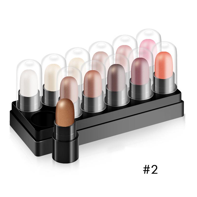 Langanhaltender Lidschatten Pen – 12er Set – Bild 3 | LuxeStyle