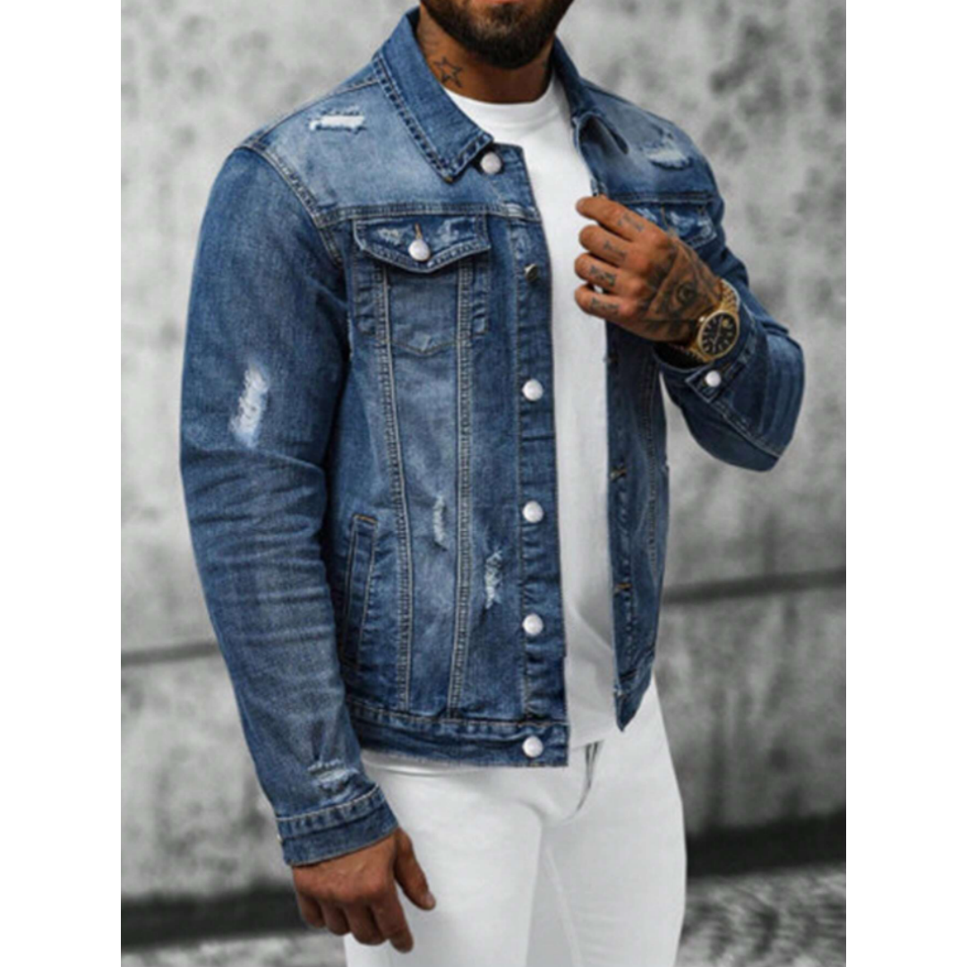 Schlanke Jeansjacke