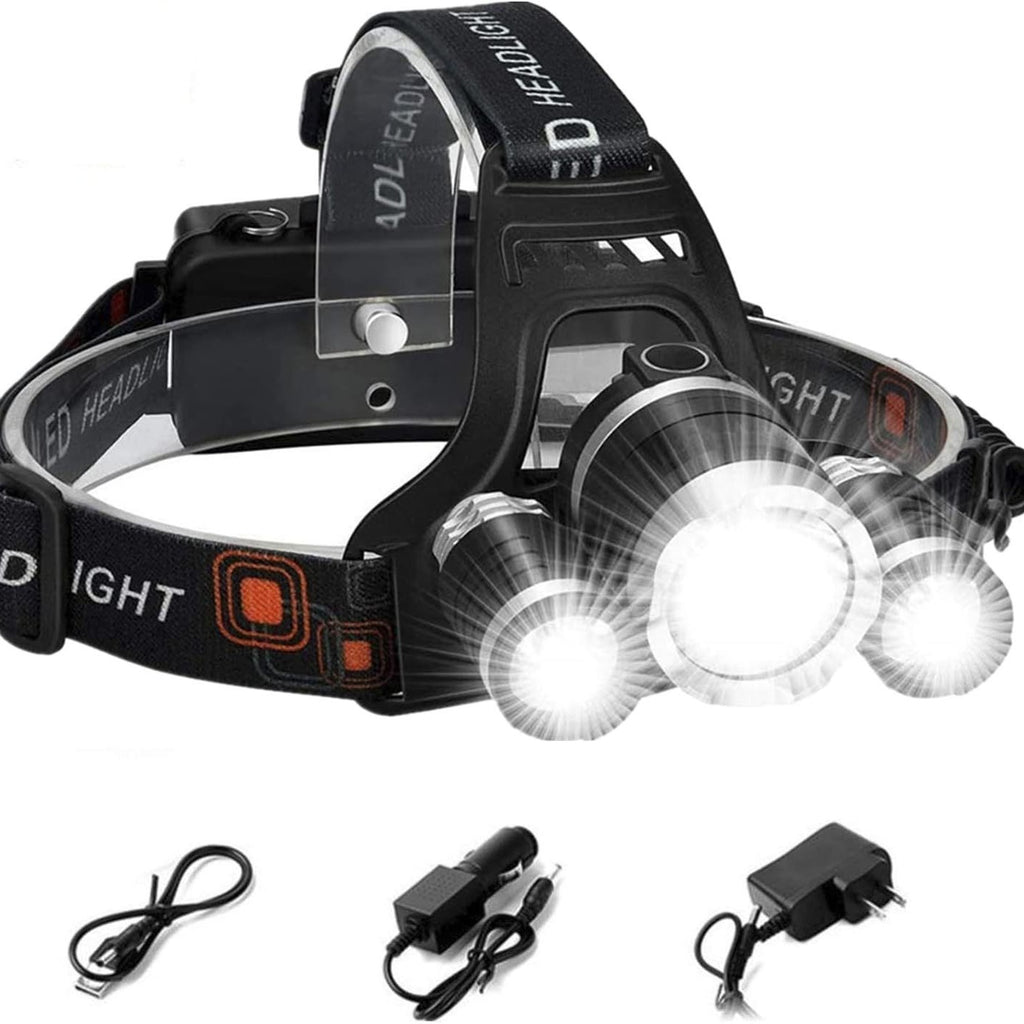 LED-Stirnlampe, wasserdicht, Flugzeug-Stil