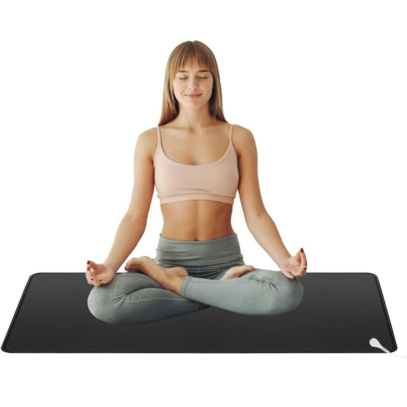 Elektrisch leitende Yogamatte aus Leder