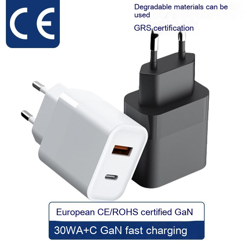 GaN 30W Ladegerät mit Dual Port