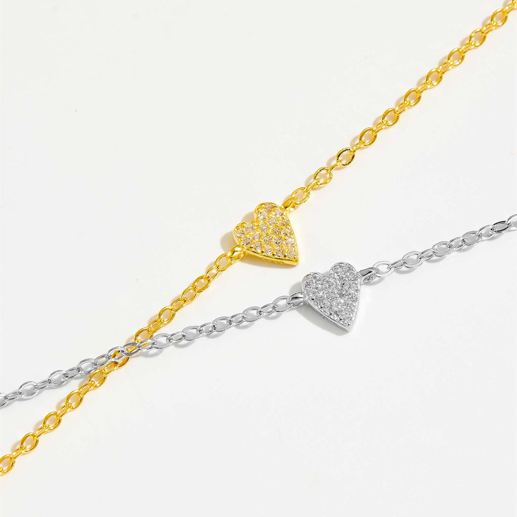Retro Armband Herz aus 925er Sterlingsilber – Bild 3 | LuxeStyle