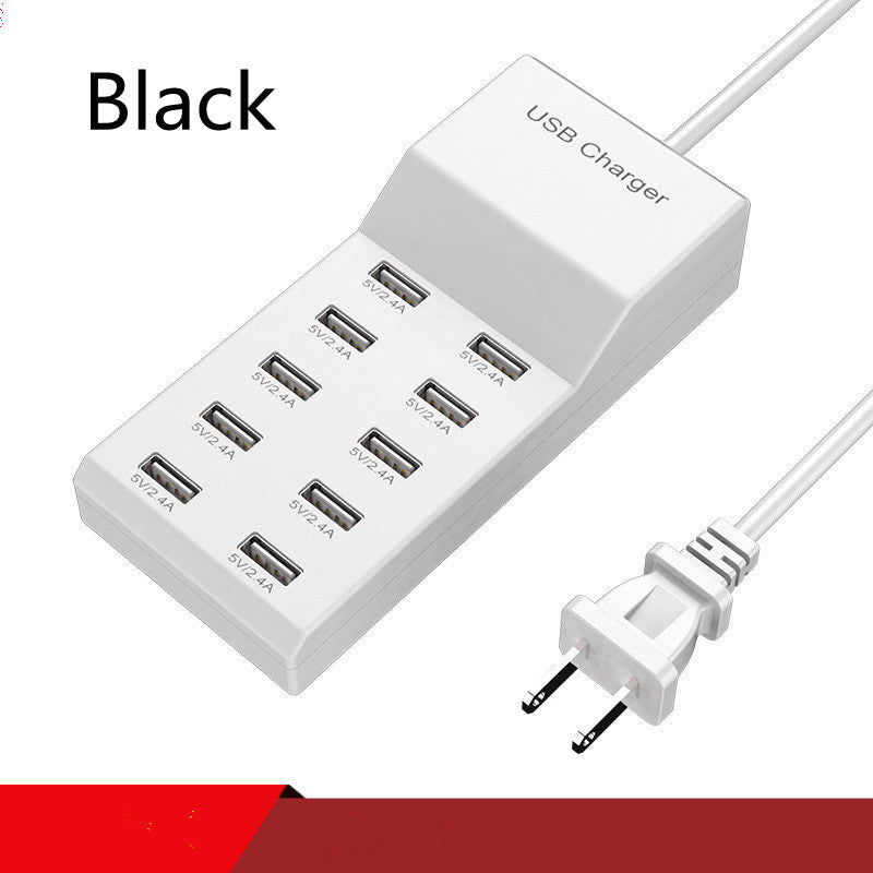 5-Port USB-Ladegerät mit Überhitzungsschutz