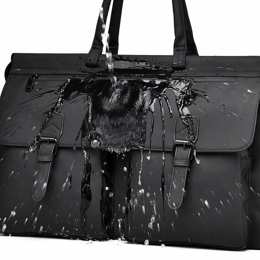 Business-Rucksack mit Trocken/Wettscheidung 28x20x50 cm – Bild 8 | LuxeStyle