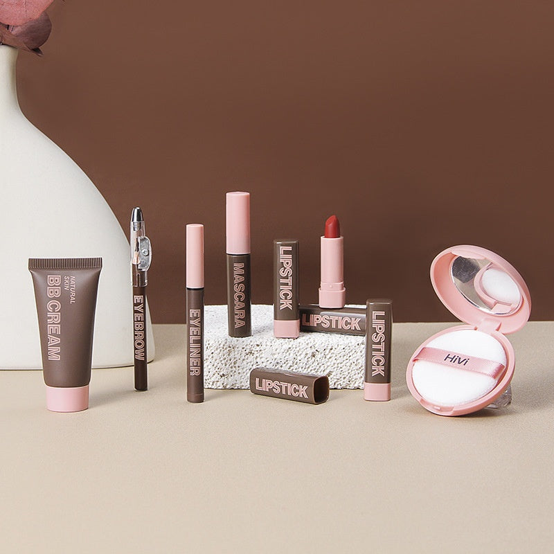 Lippenstift Puder Beauty Geschenkset