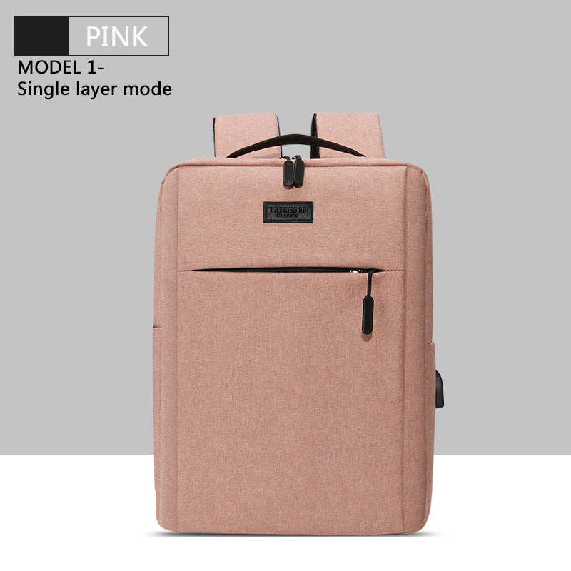 Atmungsaktiver Laptop-Rucksack für Herren – Bild 8 | LuxeStyle