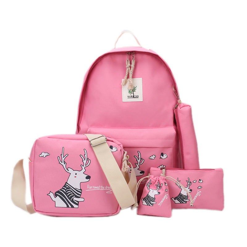 5-teiliges Rucksack-Set mit grosser Kapazität