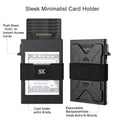 Minimales Kartenhalter Wallet mit RFID-Schutz