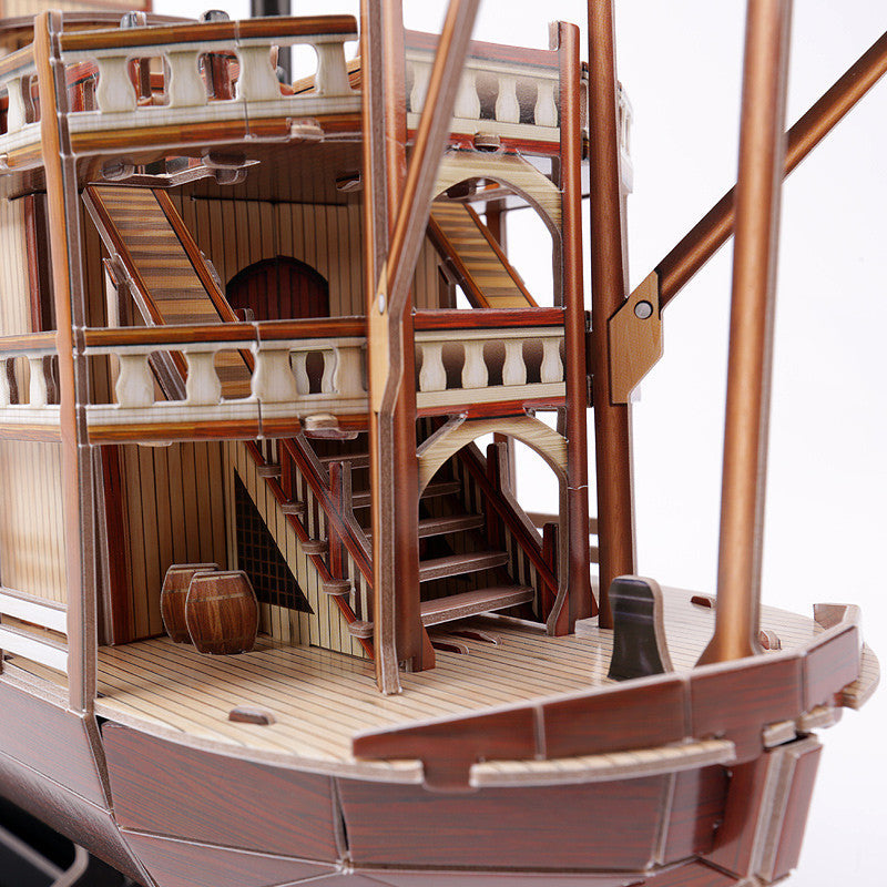 3D Puzzle Mississippi River Steamboat Modell | LuxeStyle