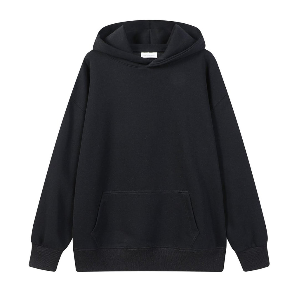 Lockerer Hoodie mit überschnittenen Schultern