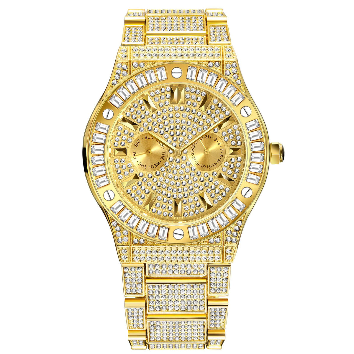 Edelstein-Hochglanz-Uhr – Bild 5 | LuxeStyle